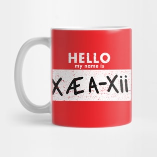 Hello My Name is X Æ A-Xii (Worn) Mug